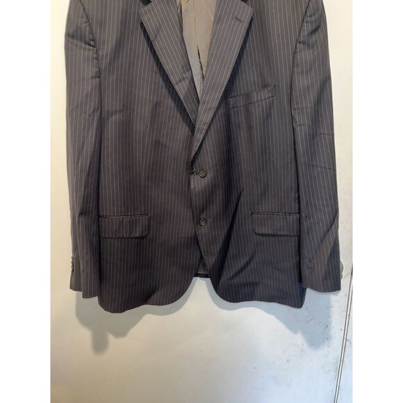 LORO PIANA Mens 100% Wool  Pinstripe Suit Jacket Blazer 2-Button Classic Fit 50 - Picture 3 of 8